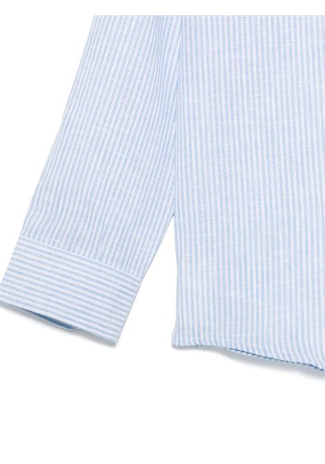 Camicia a righe MANUEL RITZ | MR3074AZZURRO